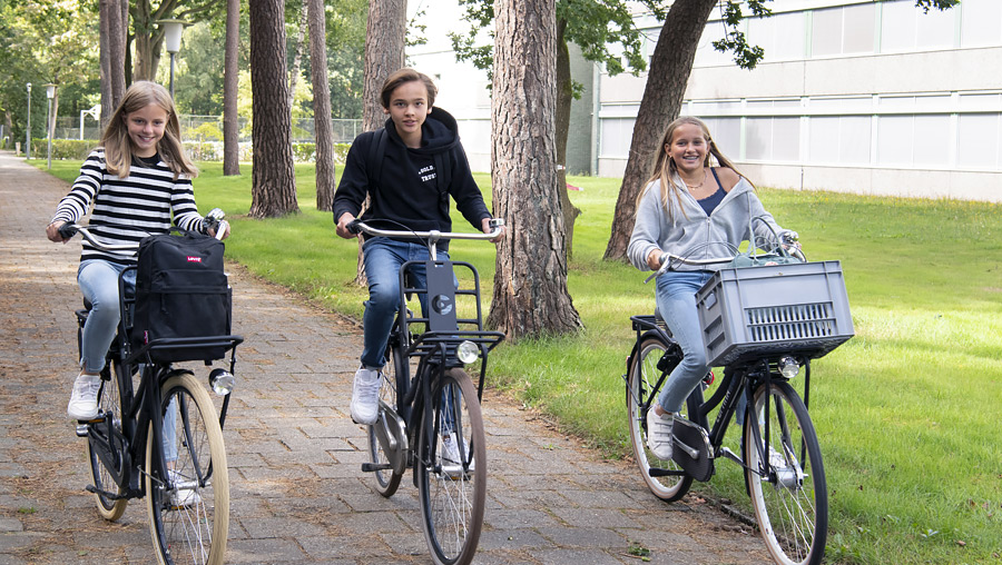 Fietsende kinderen - Bereikbaarheid